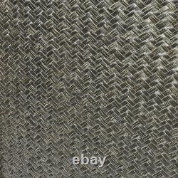 Armoire de côté à double portes en rotin élégant pour les vacances de bureau