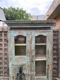 Armoire de cuisine en bois Almriah Décor d'intérieur Armoire en verre pour vaisselle Almira