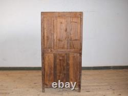 Armoire de cuisine et de salle de bain en teck vintage rustique