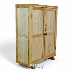 Armoire de rangement de cuisine et salle de bain rustique vintage