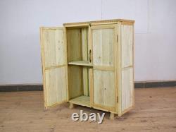 Armoire de rangement de cuisine et salle de bain rustique vintage