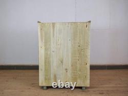 Armoire de rangement de cuisine et salle de bain rustique vintage