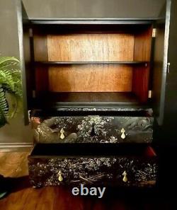 Armoire de rangement vintage et rétro, armoire à linge, rangement pour chambre, rangement pour cuisine