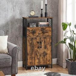 Armoire de rangement vintage pour cuisine / salle de bain de style industriel rustique