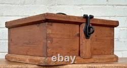 Armoire en bois de pin vintage, cabinet industriel antique, tiroir de rangement vintage, cuisine rétro