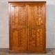 Armoire Haute En Pin De Pitch Vintage De 1910 Avec Plusieurs étagères De Rangement
