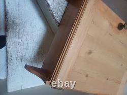 Armoire murale en bois de pin pour salle de bain et cuisine, meuble de rangement, style vintage, non peinte