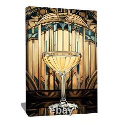 Art mural rétro vintage Décorations luxueuses Décor mural de bar vintage Élégant