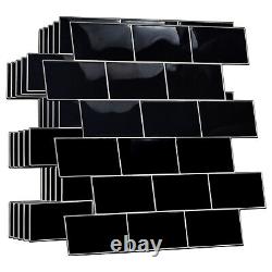 Autocollants de carreaux à peler et à coller pour cuisine, peinture murale auto-adhésive de 15 cm