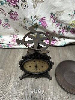 Balances de cuisine Salter antiques, balance ménagère No. 49 VINTAGE RÉTRO EN FONTE