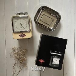 Balances de cuisine rétro Wesco avec cadran d'horloge crème d'amande 4kg PVP 160 £