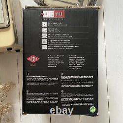 Balances de cuisine rétro Wesco avec cadran d'horloge crème d'amande 4kg PVP 160 £