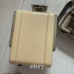 Balances de cuisine rétro Wesco avec cadran d'horloge crème d'amande 4kg PVP 160 £