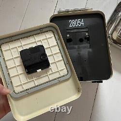 Balances de cuisine rétro Wesco avec cadran d'horloge crème d'amande 4kg PVP 160 £