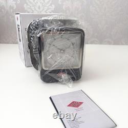 Balances de cuisine rétro Wesco avec cadran d'horloge noir RRP 160 £ BNIB