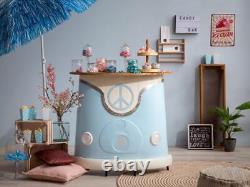 Bar à domicile / comptoir / buffet inspiré d'un VW Camper Van rétro vintage des années 1960
