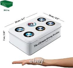 Boîte de rangement à couvercle rétro de style vintage pour BMW, la voiture de conduite ultime allemande