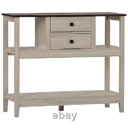 Buffet Avec 2 Tiroirs Armoire De Rangement Armoire Cuisine Buffet Salon