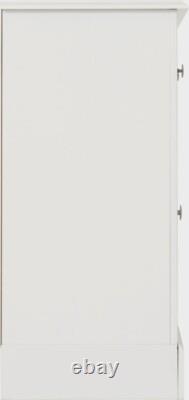 Buffet Stratford 2 portes 2 tiroirs blanc style shabby chic
