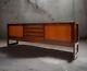 Buffet Tv Rétro En Teck Vintage, Unité Multimédia Du Milieu Du Siècle 1960 Elliots De Newbury