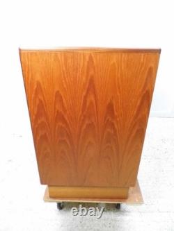 Buffet Vintage G Plan en Teck, Meuble à Boissons, Support TV Fresco Années 1970 Mid-Century