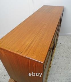 Buffet Vintage G Plan en Teck, Meuble à Boissons, Support TV Fresco Années 1970 Mid-Century