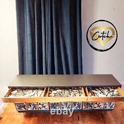 Buffet bas en teck de milieu de siècle rétro/vintage par Mcintosh Furniture