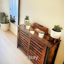 Buffet de Cuisine Vintage Industriel Meuble de Rangement Console