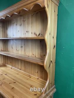 Buffet de cuisine en pin massif vintage de style ferme