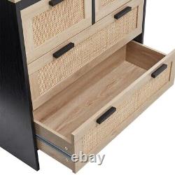 Buffet en bois avec tiroirs et armoire de rangement pour la salle de séjour