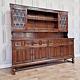 Buffet En Chêne Gallois Vintage Antique Grand En Bois