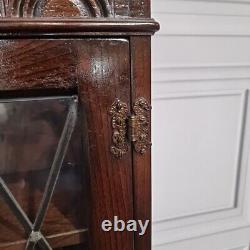 Buffet en chêne gallois vintage antique grand en bois