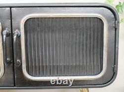 Buffet en métal industriel rustique avec tiroirs - Unité de rangement vintage