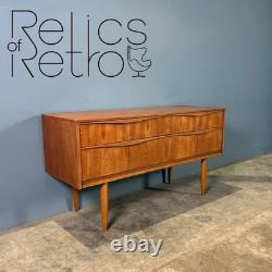 Buffet en teck Austinsuite Frank Guille vintage rétro MCM ensemble de 2