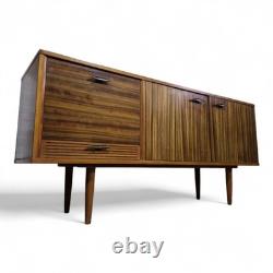 Buffet long en teck vintage des années 50