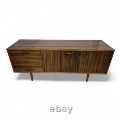 Buffet long en teck vintage des années 50