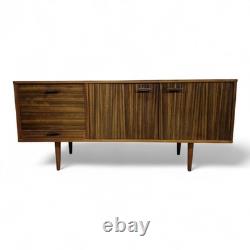 Buffet long en teck vintage des années 50