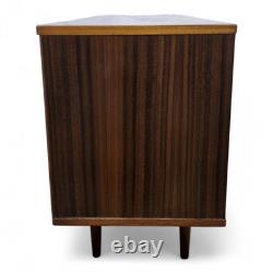 Buffet long en teck vintage des années 50