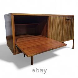 Buffet long en teck vintage des années 50