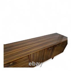 Buffet long en teck vintage des années 50