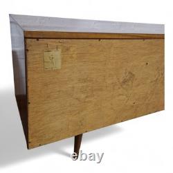 Buffet long en teck vintage des années 50
