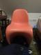 Chaise Orange Verner Panton Authentique Pour Vitra - Cuisine Salle à Manger Bureau