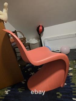 CHAISE ORANGE VERNER PANTON AUTHENTIQUE POUR VITRA - cuisine salle à manger bureau