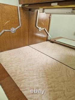 Cabinet à bar extensible en teck vintage rétro TURNIDGE de LONDRES