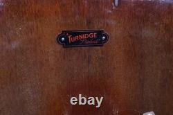 Cabinet à cocktails vintage des années 50 Turnidge de Londres avec clé