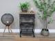Cabinet De Chevet Industriel En Métal Rustique Commode Vintage Unité De Rangement