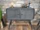 Cabinet De Chevet Industriel En Métal Rustique Avec Tiroirs, Unité De Rangement Vintage