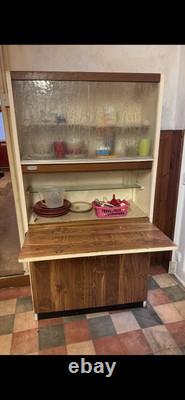 Cabinet de cuisine kitchenette vintage fortifié