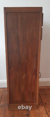 Cabinet de cuisine vintage en teck Solent, meuble haut avec tiroirs