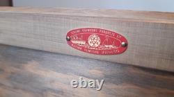 Cabinet de cuisine vintage en teck Solent, meuble haut avec tiroirs